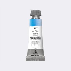 Cerulean Sky Blue 417 Maimeri Blu Watercolour 12 ml Tube