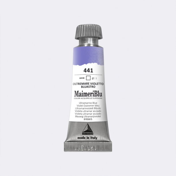 Ultramarine Blue 441 Maimeri Blu Watercolour 12 ml Tube