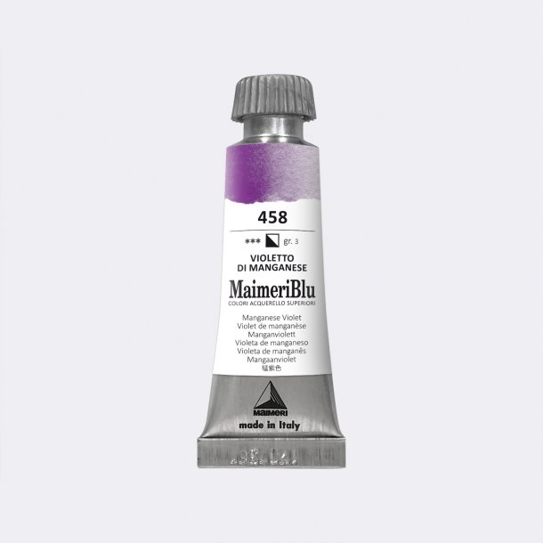 Manganse Violet 458 Maimeri Blu Watercolour 12 ml Tube