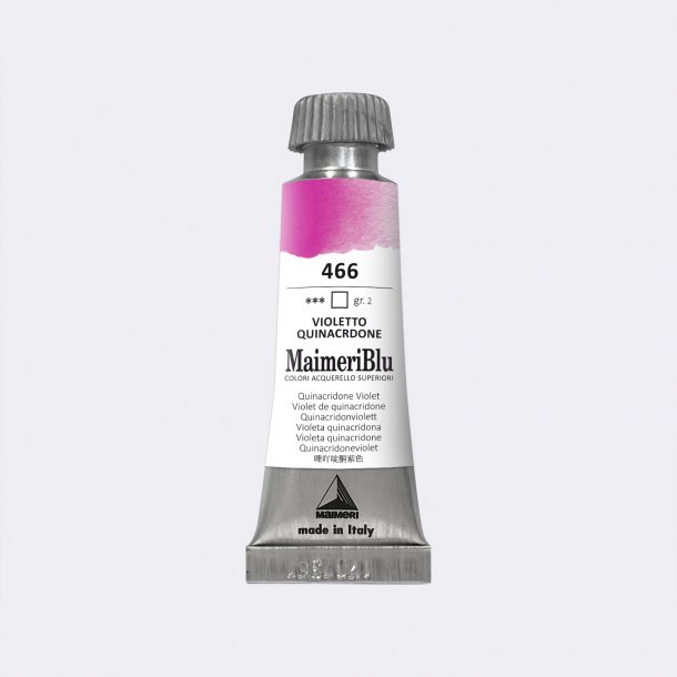 Quinacridone Violet 466 Maimeri Blu Watercolour 12 ml Tube