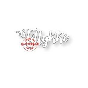 Die Tillykke gummiapan D30