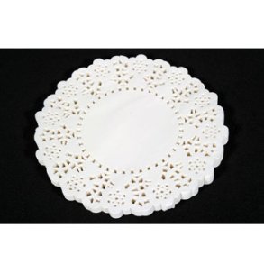 Kage serviet : 165 mm hvid 100stk