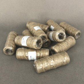 Snor / bnd jute/natur 1,5mm x 10meter 1 rulle