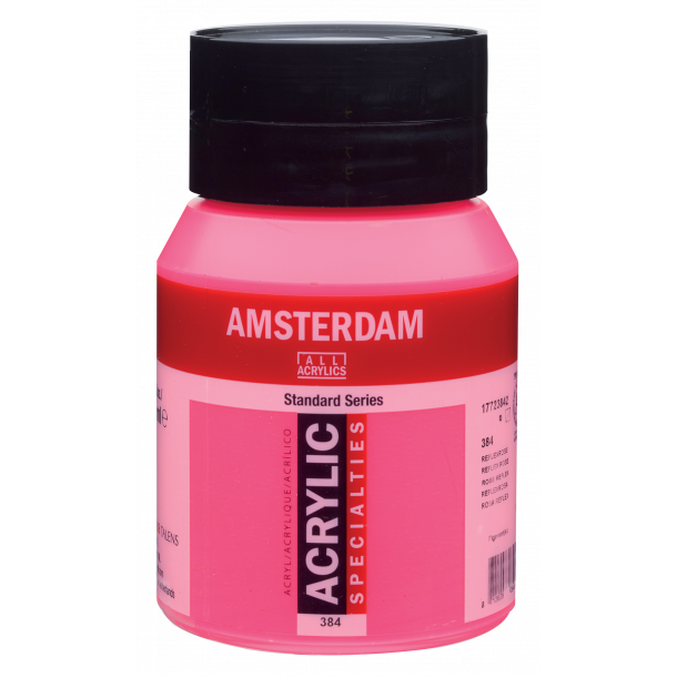 Amsterdam Akrylmaling 500 ML. "Reflex Rose 384" 