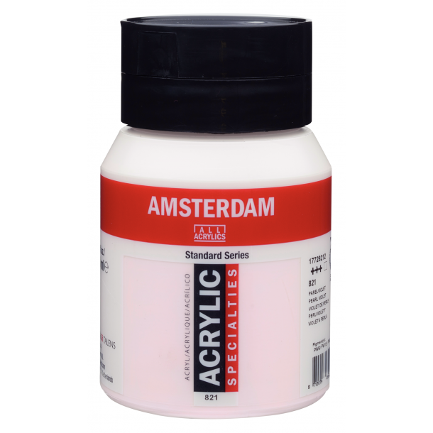 Amsterdam Akrylmaling 500 ML. "Pearl Violet 821"