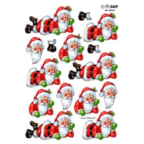 3D ark Julemand som ligger ned M21