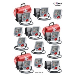 3D ark Blodtryksm�ler & l�getaske M10