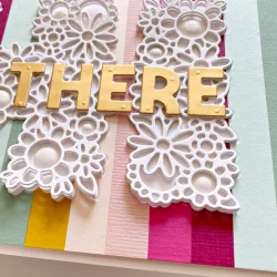 A pocket full of happiness die Floral Hi Die Set by Paige Taylor Evans D13