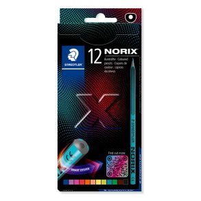 Norix farveblyanter 12stk 