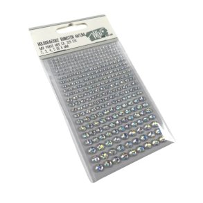 Rhinsten selvklb. mix str. Holografisk