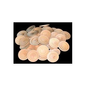 Tallerken mini 4,3cm 5stk