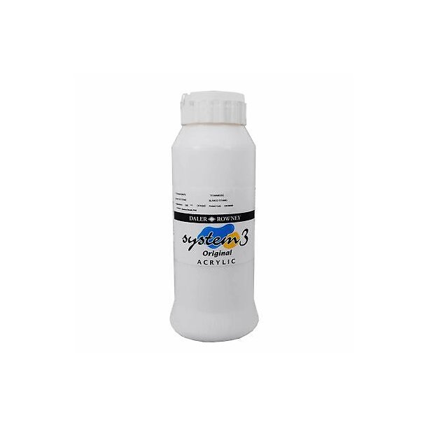 System 3 1 L. Titanium White 