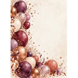 Papirblok A6 Festligheder - Luna Hobby