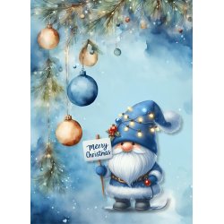 Papirblok A6 Gnomes - Luna hobby