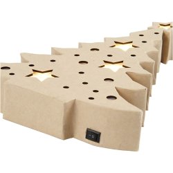 Papfigur med indbygget lys