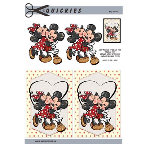 3D ark Q Mickey og Minnie M21