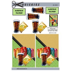 3D ar Q Cola & Chips M4