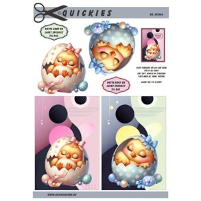 3D ark Q Pige & drengekylling i �ggeskal M4