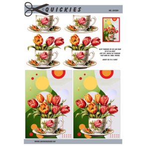 3D ark Tulipaner i kobber M41