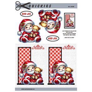 3D ark Q Julemand m. bamse M16