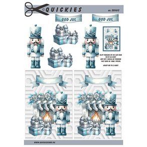 3D ark Kamin og nddeknkkeren. Quickies card, M19