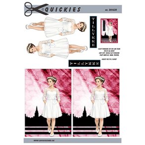 3D ark Konfirmationspige med bybaggrund