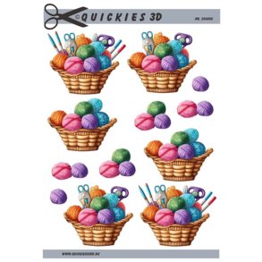 3D ark Q Strikkekurv M4