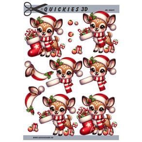 3D ark Rdyr og julesok, Quickies, M19