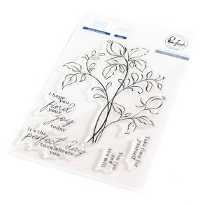 Pinkfresh Studio Stempel Delicate Rosebuds