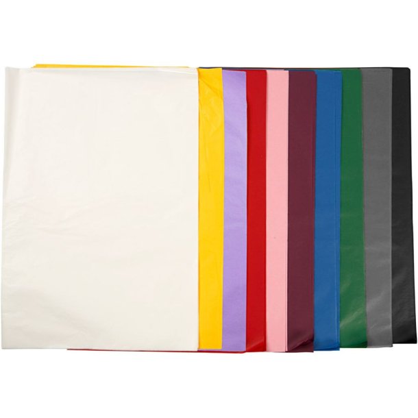 Silkepapir 10x25ark 50x70cm 17g