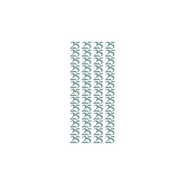 Stickers 25 r Slv D2100 S2