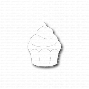 Die Mini Cupcake gummiapan D13