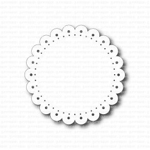 Die Stor Doily gummiapan D29
