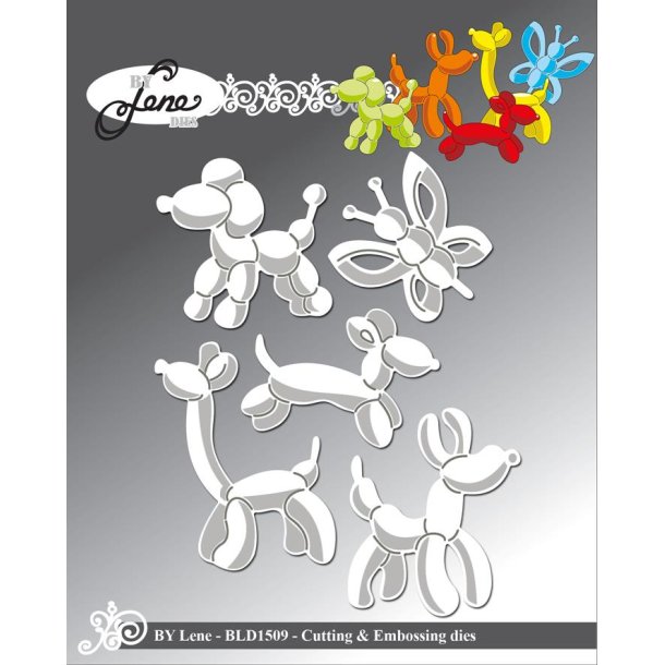 BY LENE Die BLD1509 Balloon Animals 