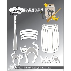 Die Mardi Grass BLD1519 BY LENE