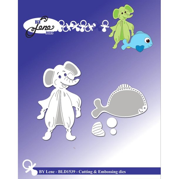 BY LENE Die BLD1539 Pacifier Cloth 