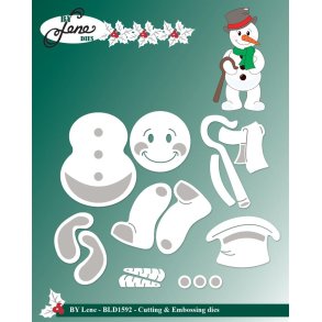 BY LENE Die Snowman BLD1592 