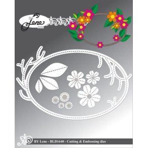 Die BY LENE Flower Wreath BLD1640 