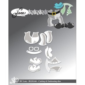 Die BY LENE BLD1646 Accessories 2 for BLD1644 