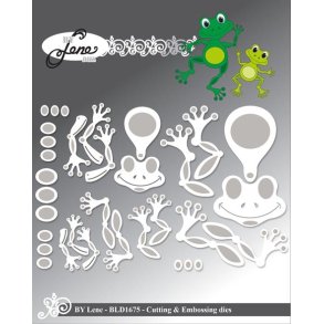 Die Funny Frog BLD1675 BY LENE 