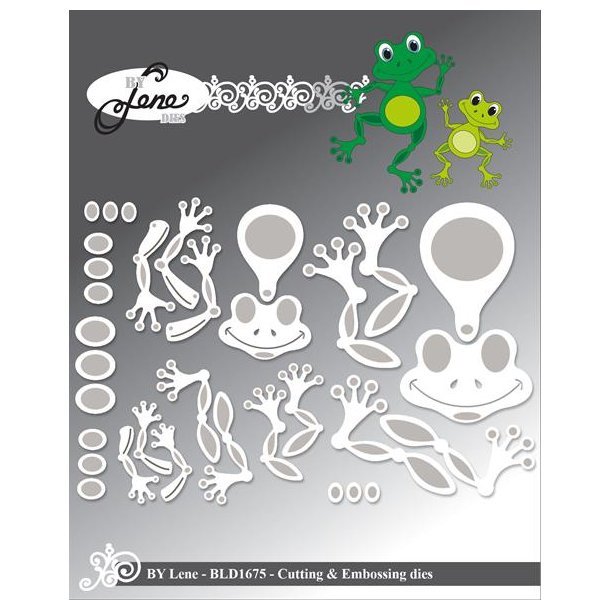 Die Funny Frog BLD1675 BY LENE 