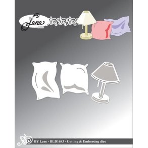 Die Pilows and Lamp BLD1683 BY LENE 