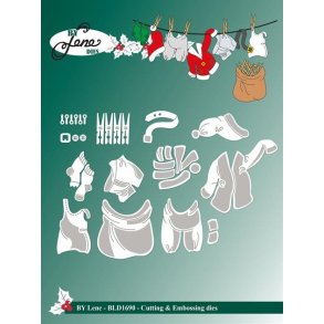 Die Santa's Laundry BLD1690 BY LENE 