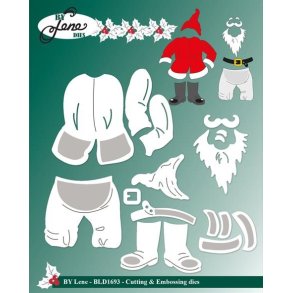 Die Santa's Clothes BLD1693 BY LENE 