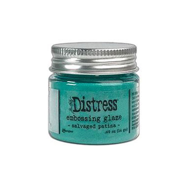 Distress embossing glaze Salvage patina