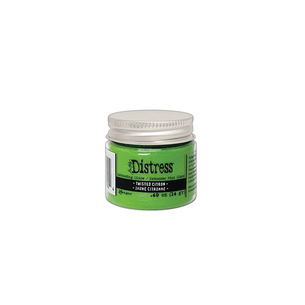 Distress Embossing Glaze - Twisted Citron 14 gr