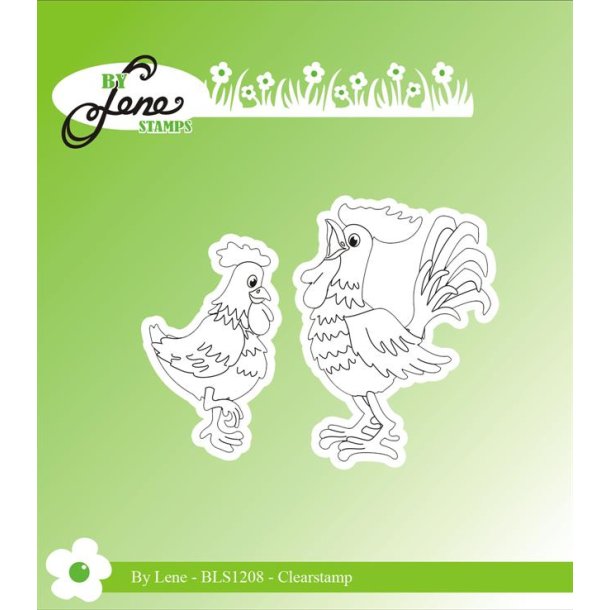 Akrylstempel BLS1208 Chickens 1 ST20