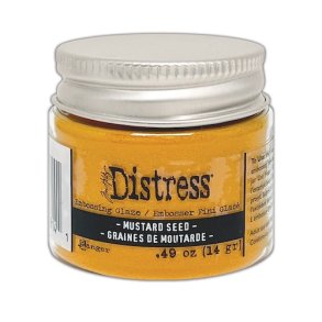 Distress Embossing Glaze - Mustard Seed 14 gr