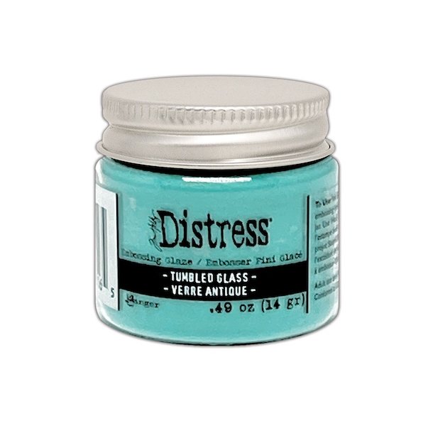 Distress Embossing Glaze - Tumbled Glass