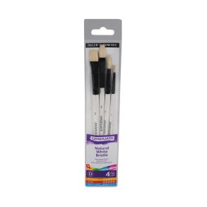 Graduate Bristle Penselst 4 stk - Daler Rowney